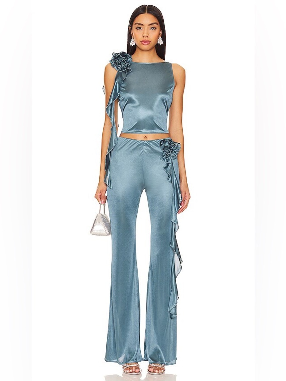 Guilia Set Lovers & Friends | Teal Grey | Size S/XS